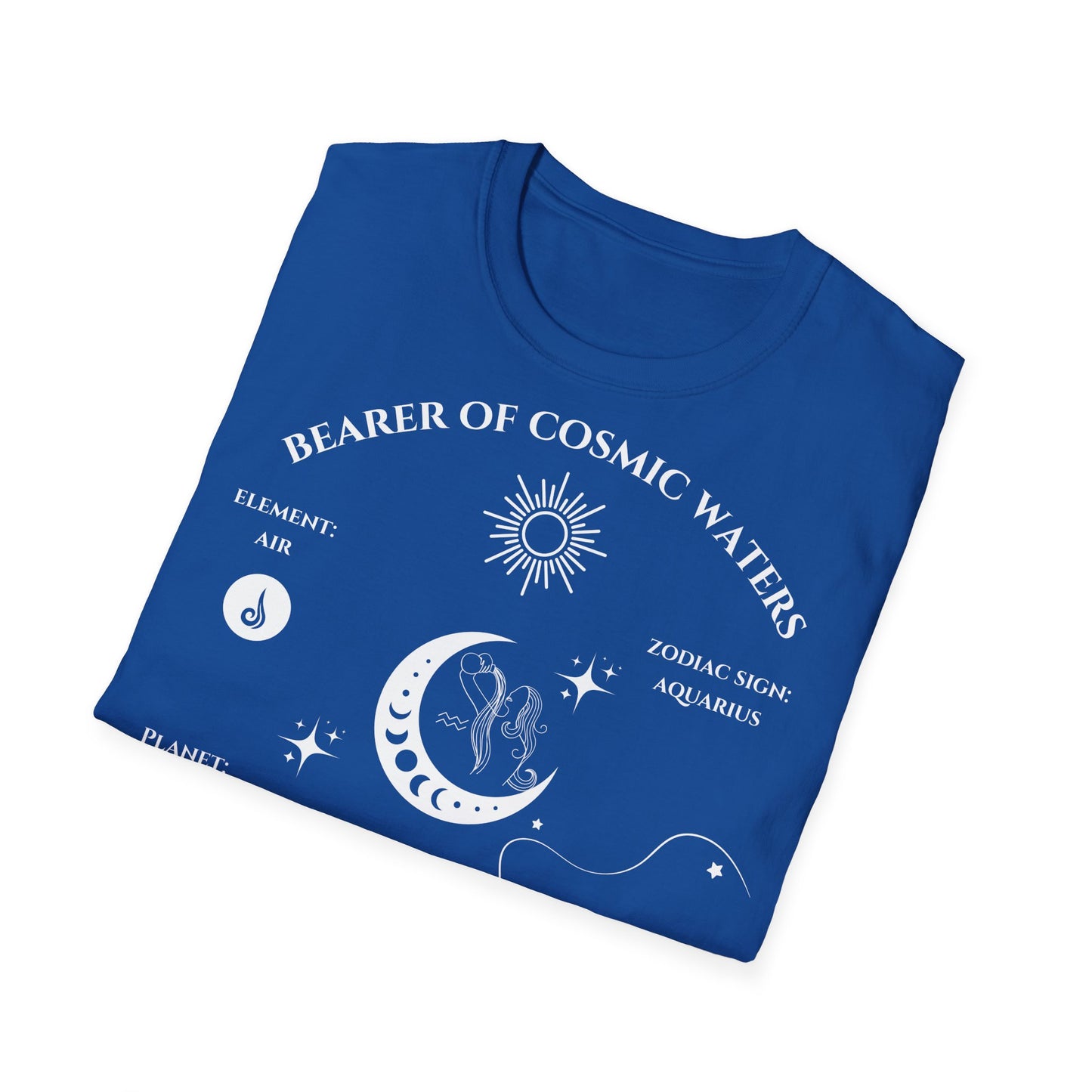 Bearer of Cosmic Waters (Aquarius) T-Shirt
