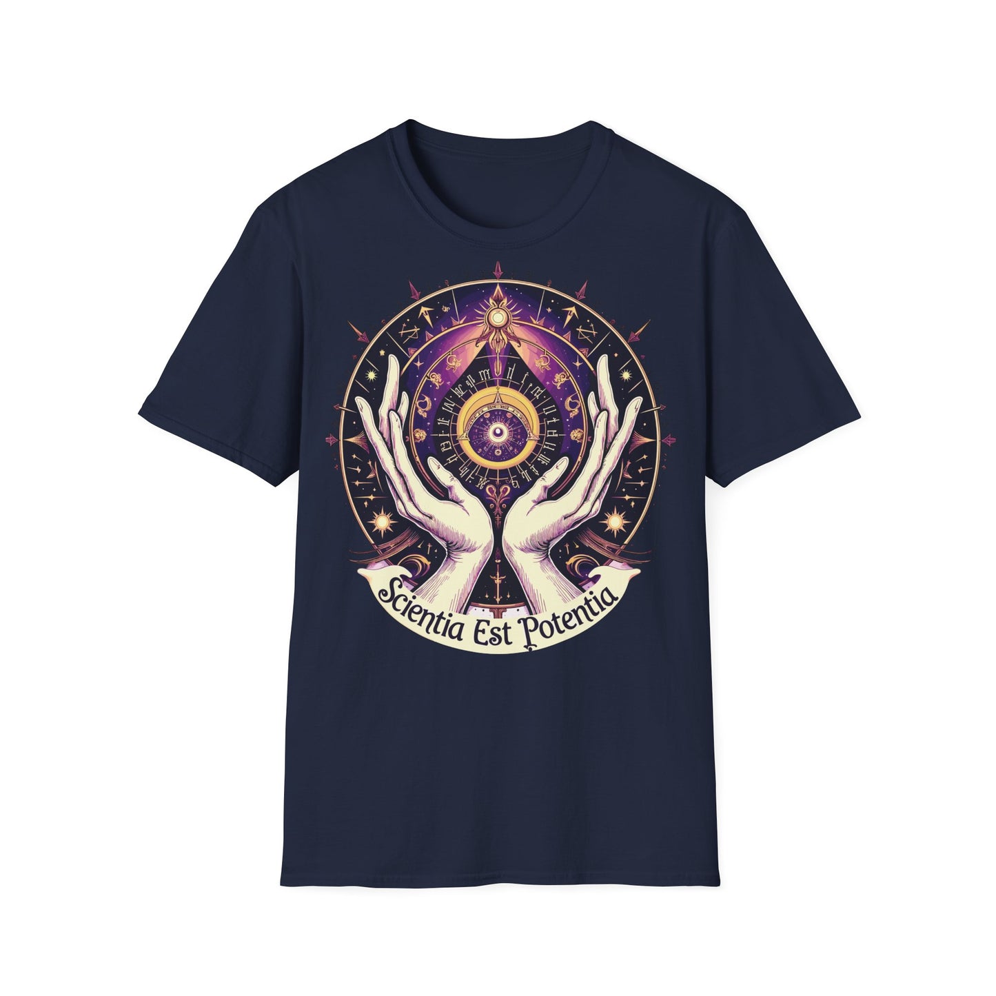 Mystic Eye (Sientia est Potentia) T-shirt