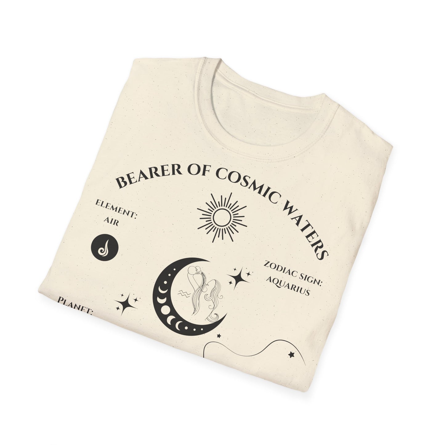 Bearer of Cosmic Waters (Aquarius) T-Shirt