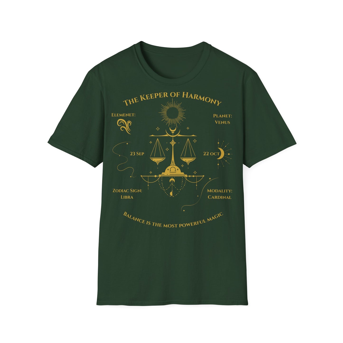 The Keeper Of Harmony(Libra) T-Shirt