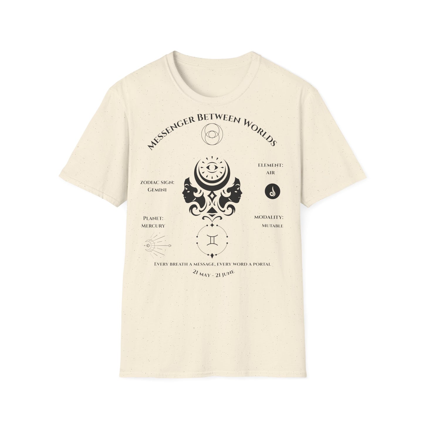Messenger Between Worlds (Gemini) T-Shirt
