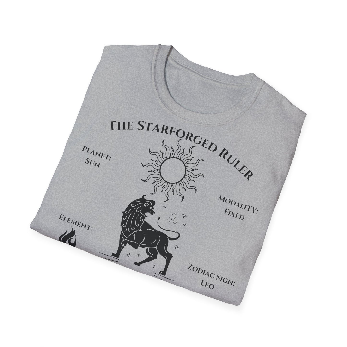 The StarForged Ruler (Leo)T-Shirt