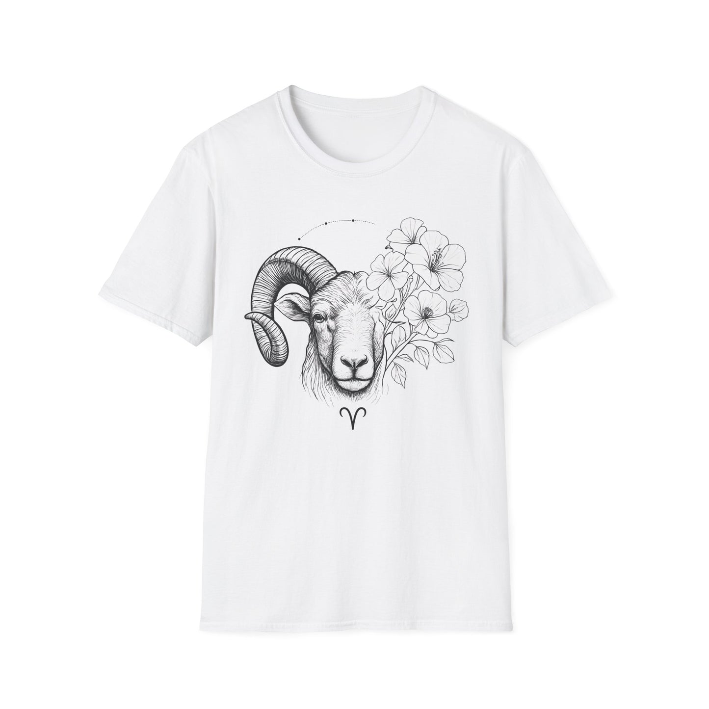 The Floral Ram (Aries) T-Shirt