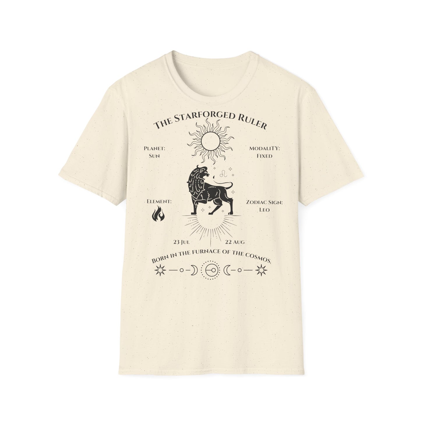 The StarForged Ruler (Leo)T-Shirt