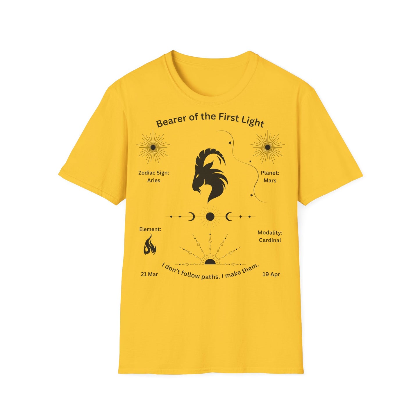 Bearer of The first Light(Aries) T-Shirt