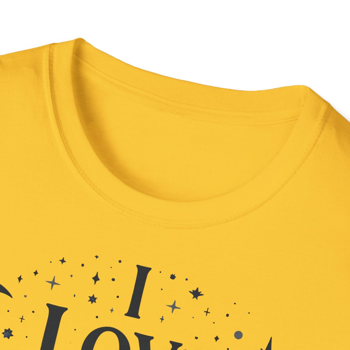 I love the stars and Maybe 3 people T-shirt