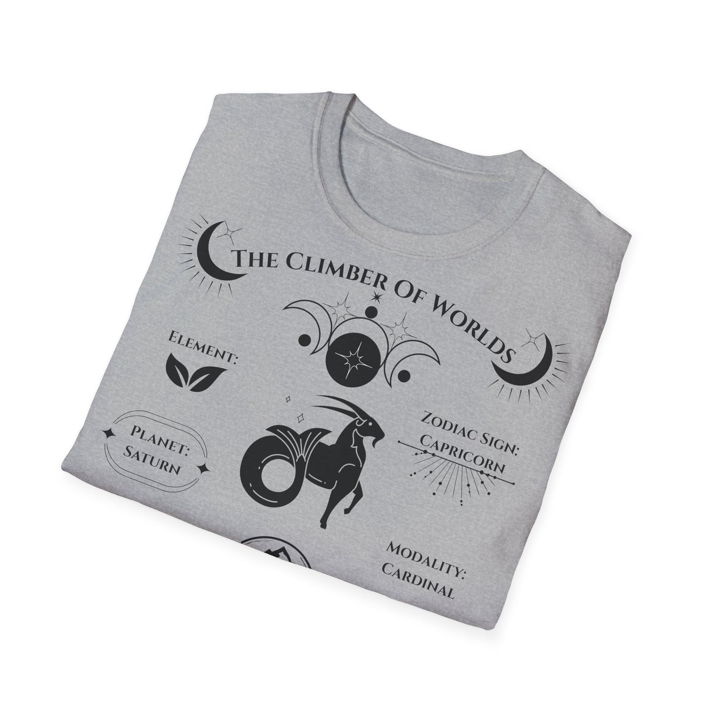 The Climber of Worlds (Capricorn) T-Shirt