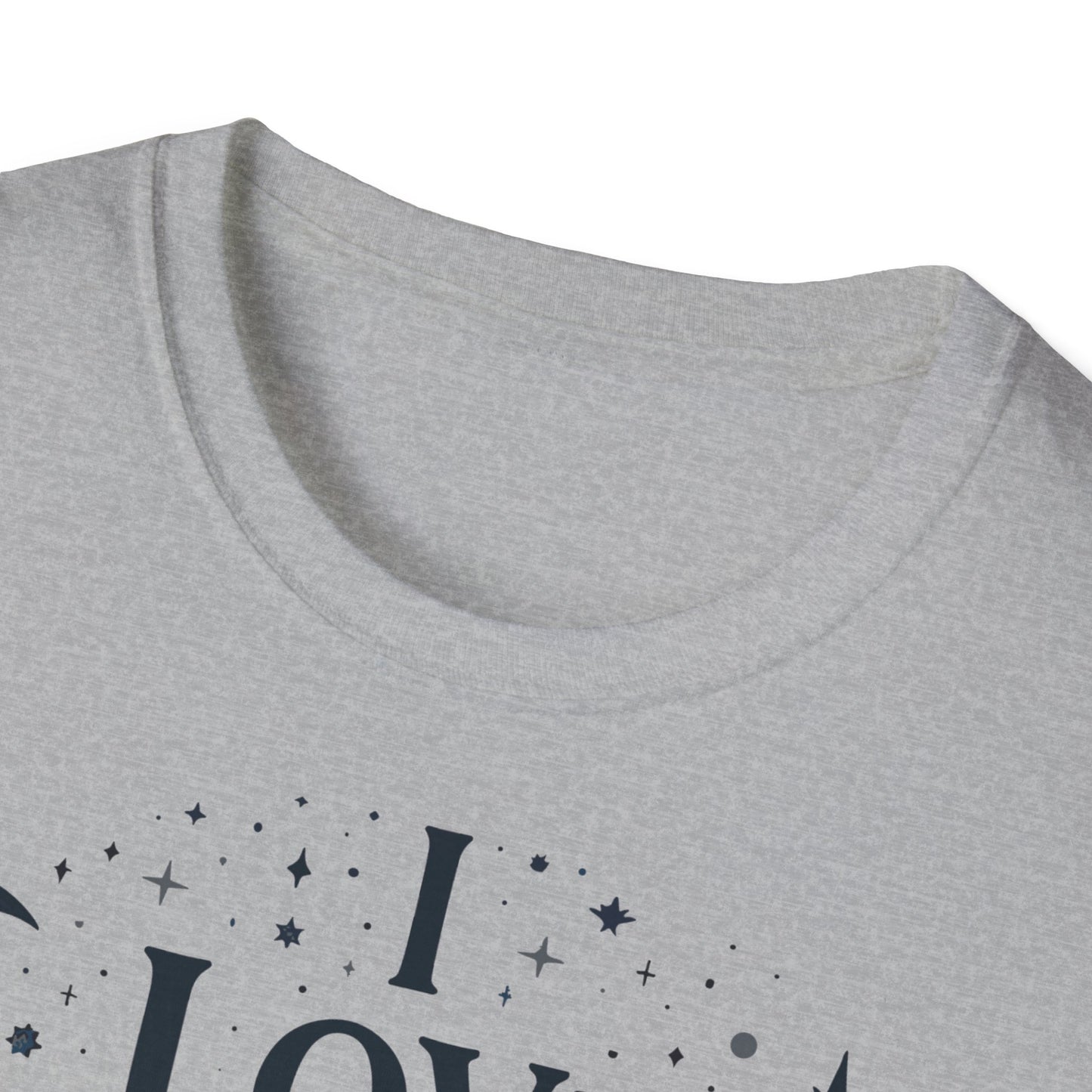 I love the stars and Maybe 3 people T-shirt