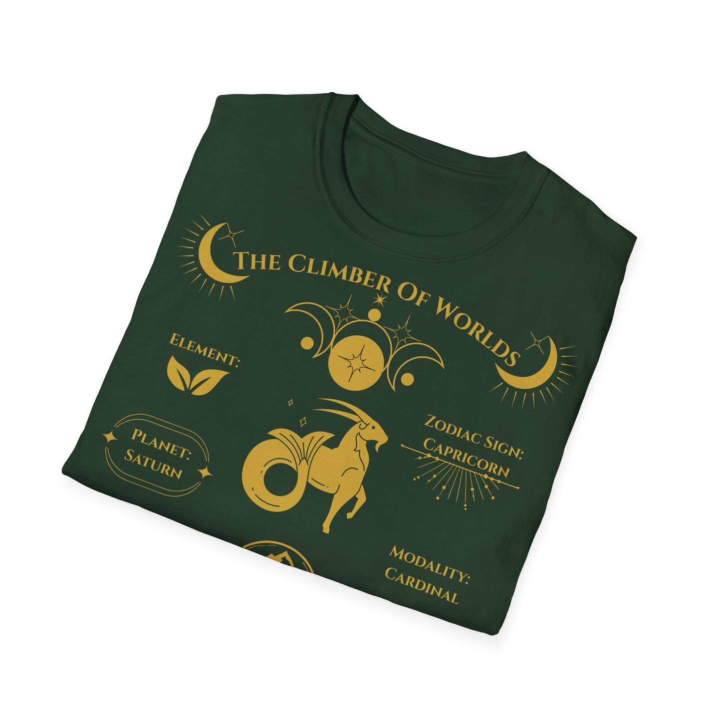 The Climber of Worlds (Capricorn) T-Shirt