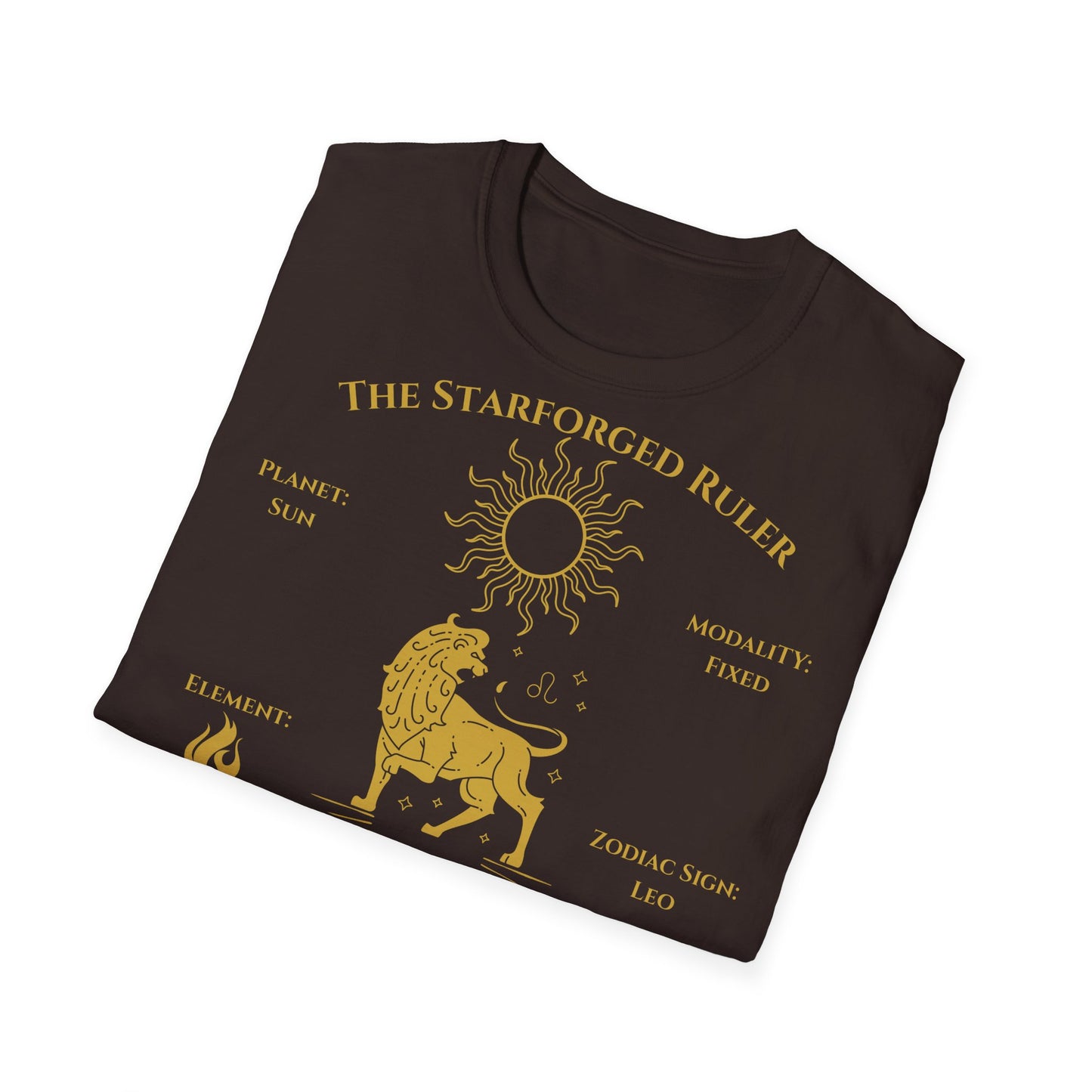 The StarForged Ruler (Leo)T-Shirt