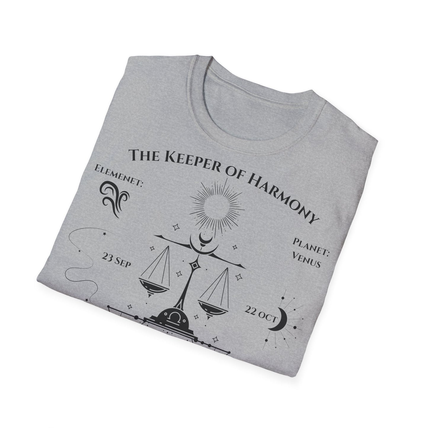 The Keeper Of Harmony(Libra) T-Shirt