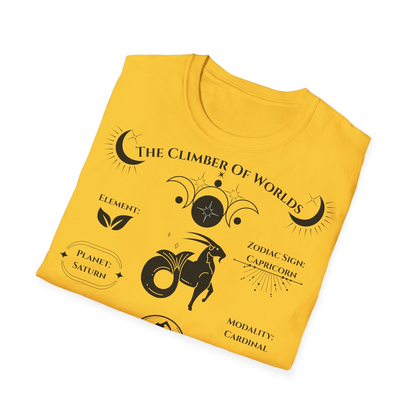 The Climber of Worlds (Capricorn) T-Shirt