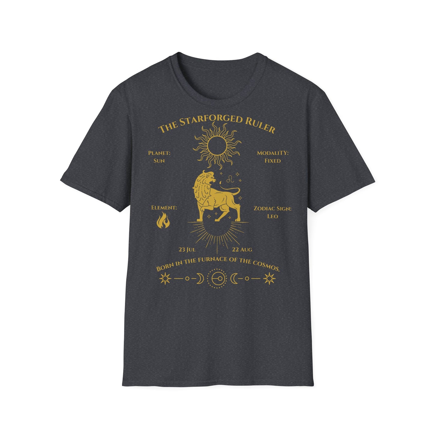 The StarForged Ruler (Leo)T-Shirt