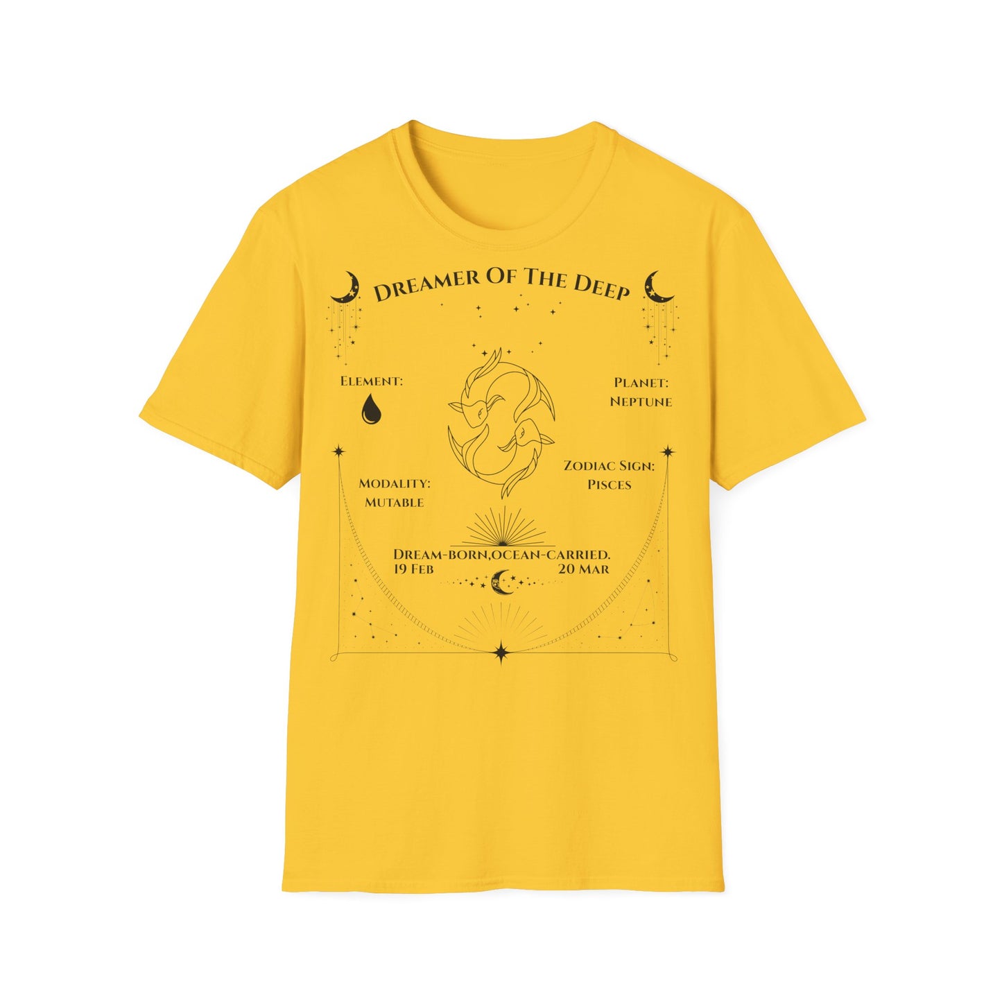 Dreamer of the Deep (Pisces) T-Shirt