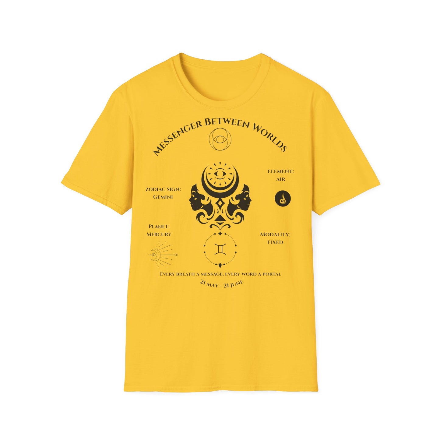 Messenger Between Worlds (Gemini) T-Shirt