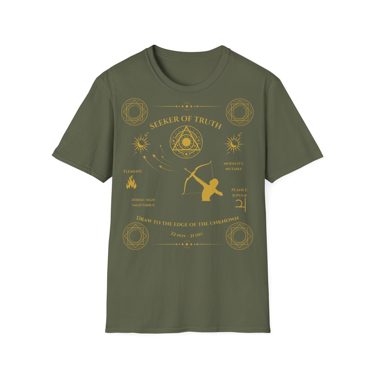 Seeker Of Truth (Sagittarius) T-Shirt