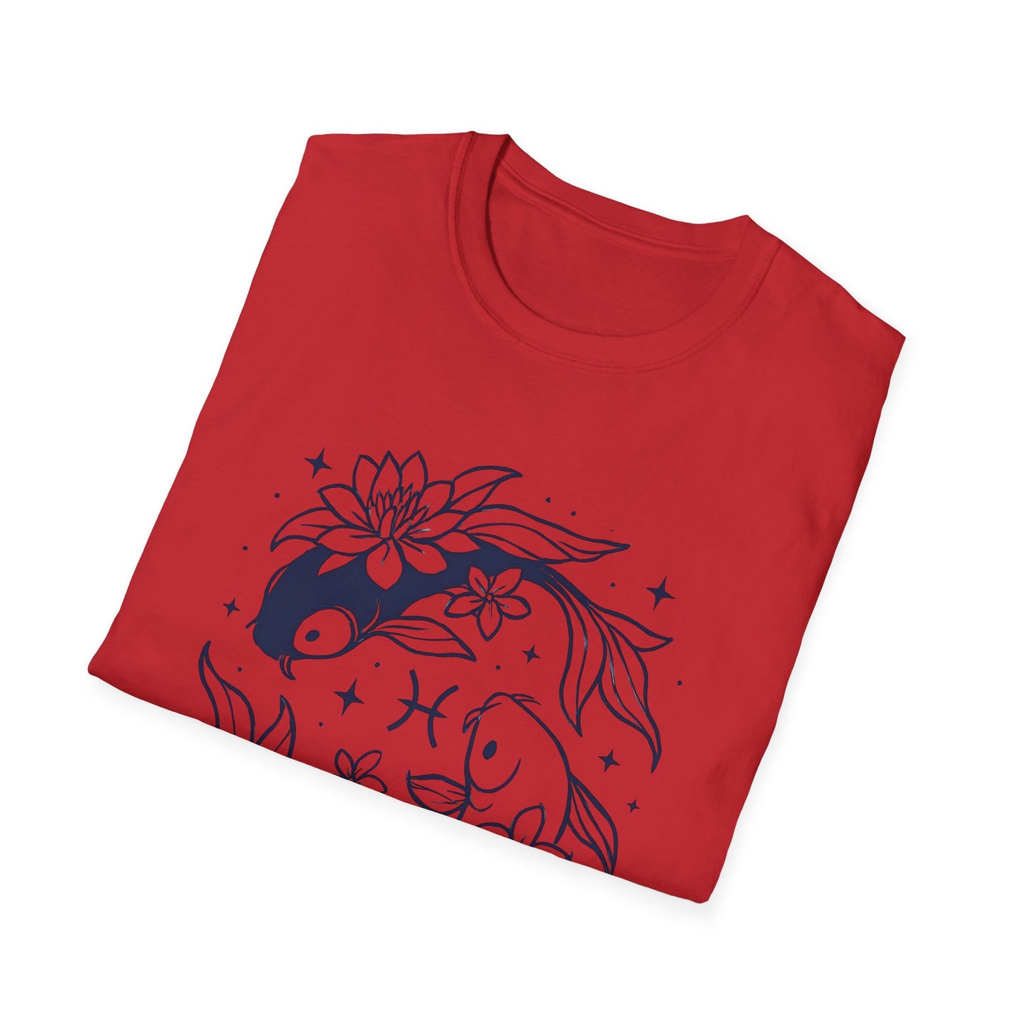 Twin Flower Fins (Pisces) T-Shirt