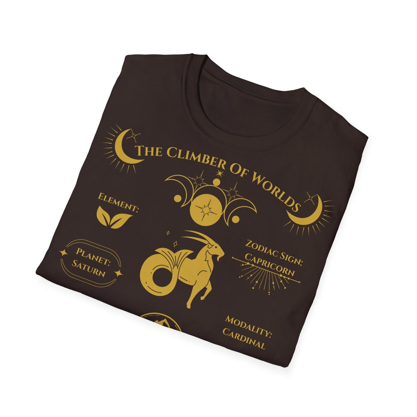 The Climber of Worlds (Capricorn) T-Shirt