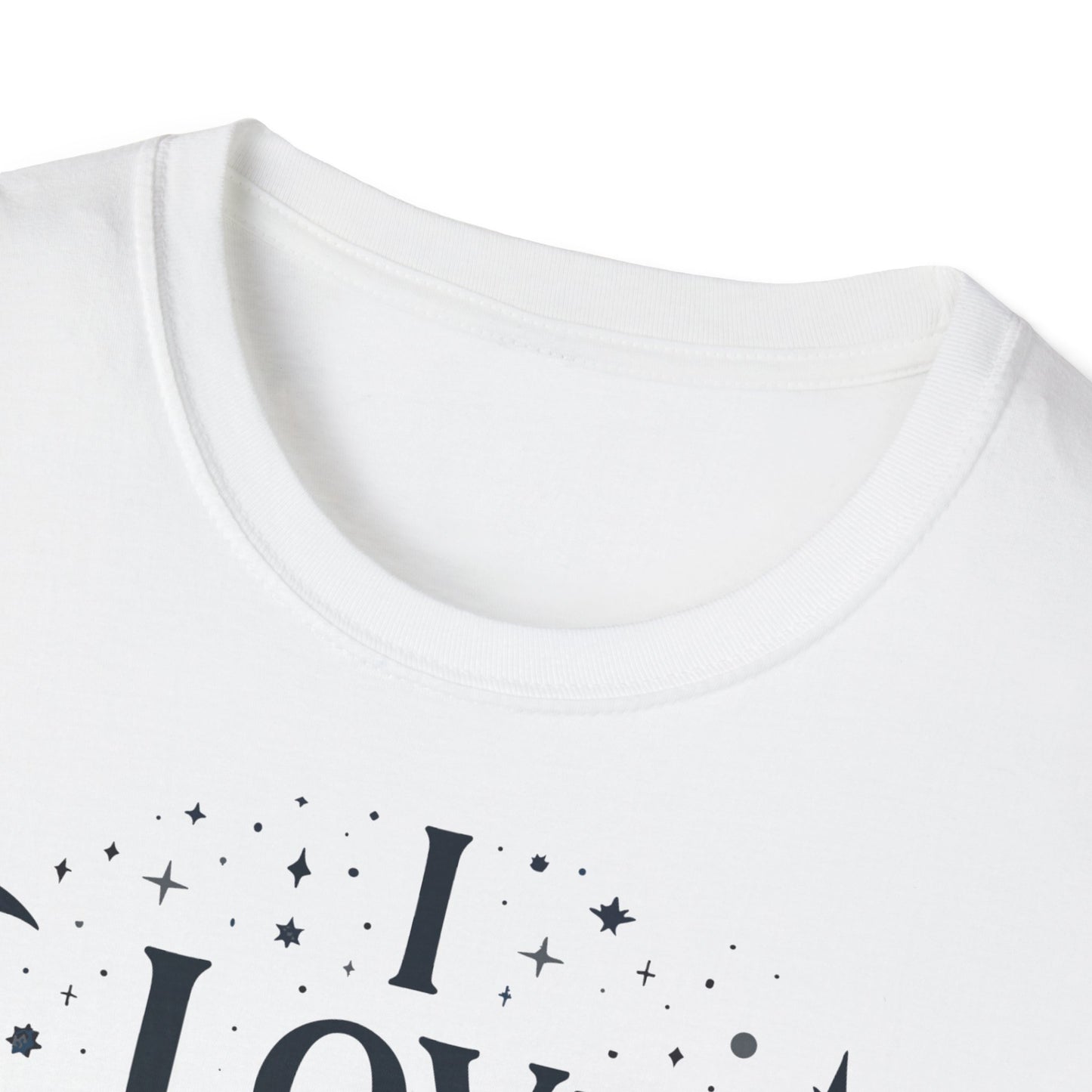 I love the stars and Maybe 3 people T-shirt