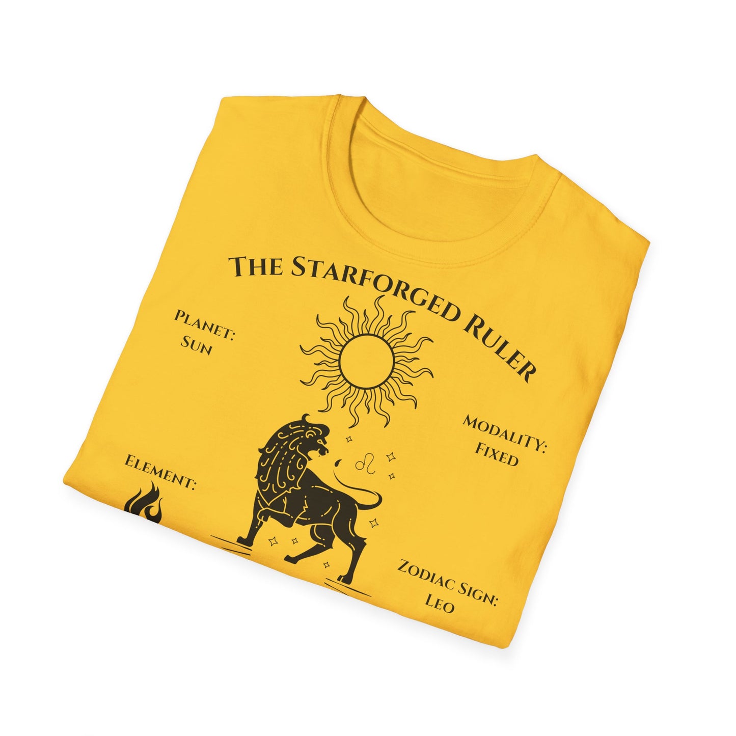 The StarForged Ruler (Leo)T-Shirt