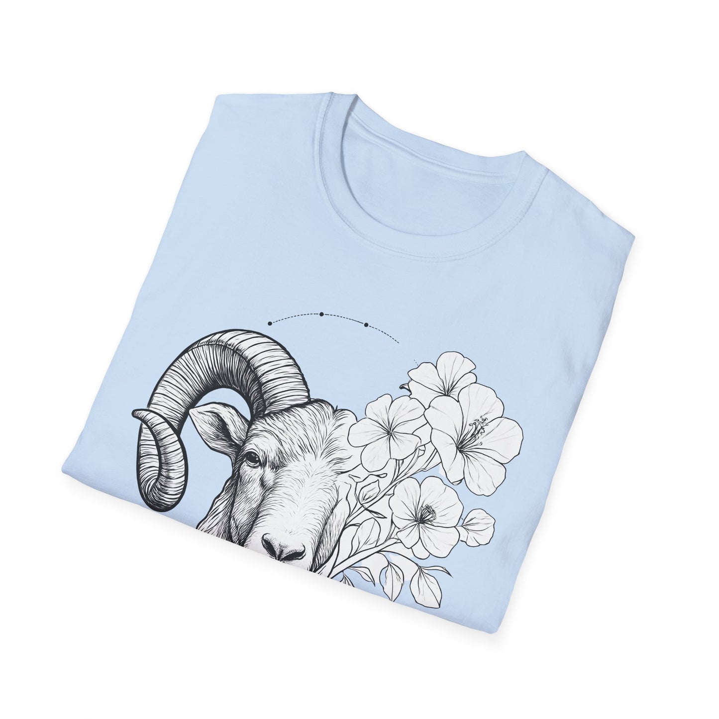 The Floral Ram (Aries) T-Shirt