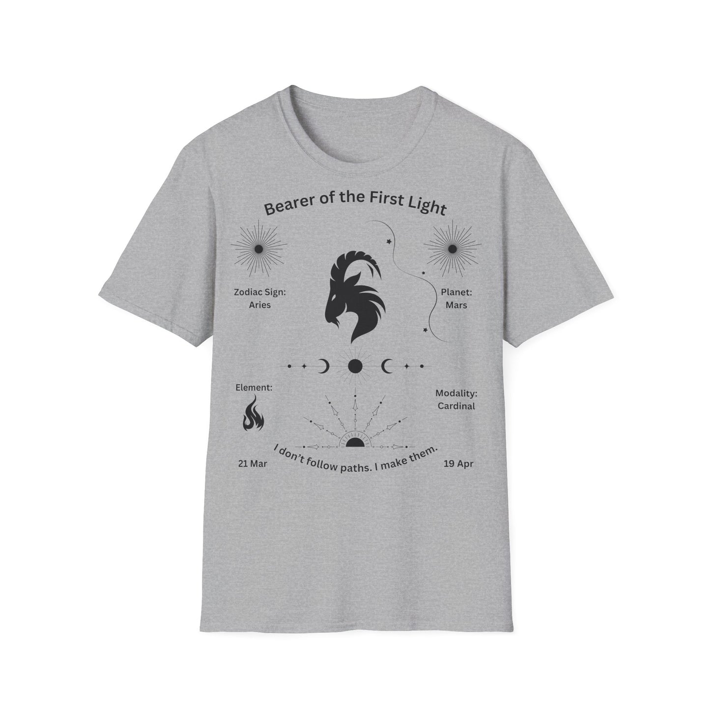 Bearer of The first Light(Aries) T-Shirt