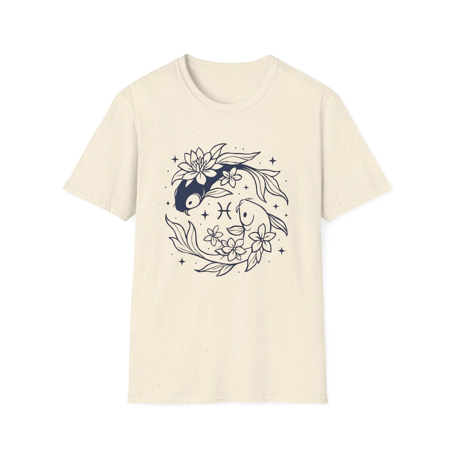 Twin Flower Fins (Pisces) T-Shirt