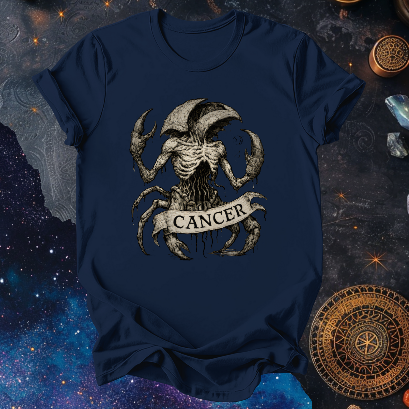 Cancer The Shelless Abyss | The Aberrations Series T-Shirt
