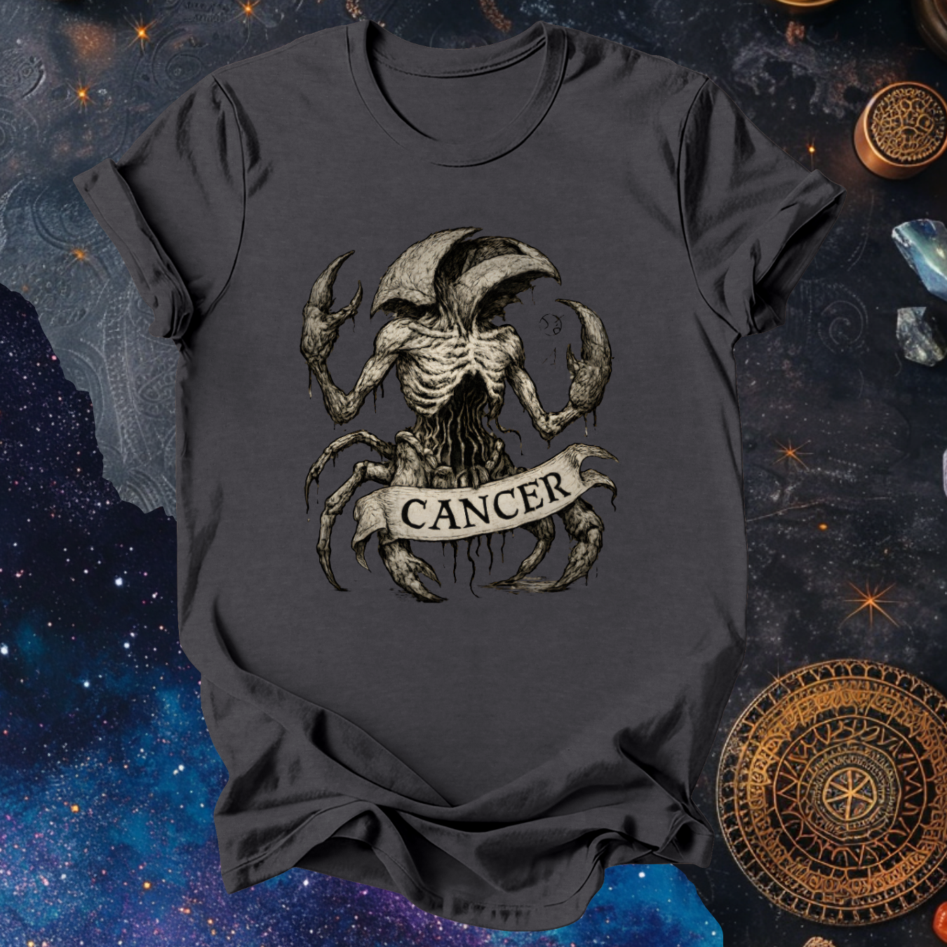 Cancer The Shelless Abyss | The Aberrations Series T-Shirt