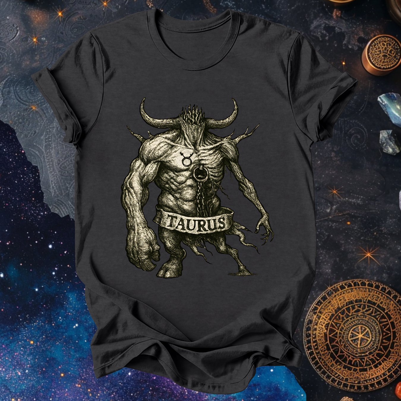 Taurus The Split-Burdened| The Aberrations Series T-Shirt