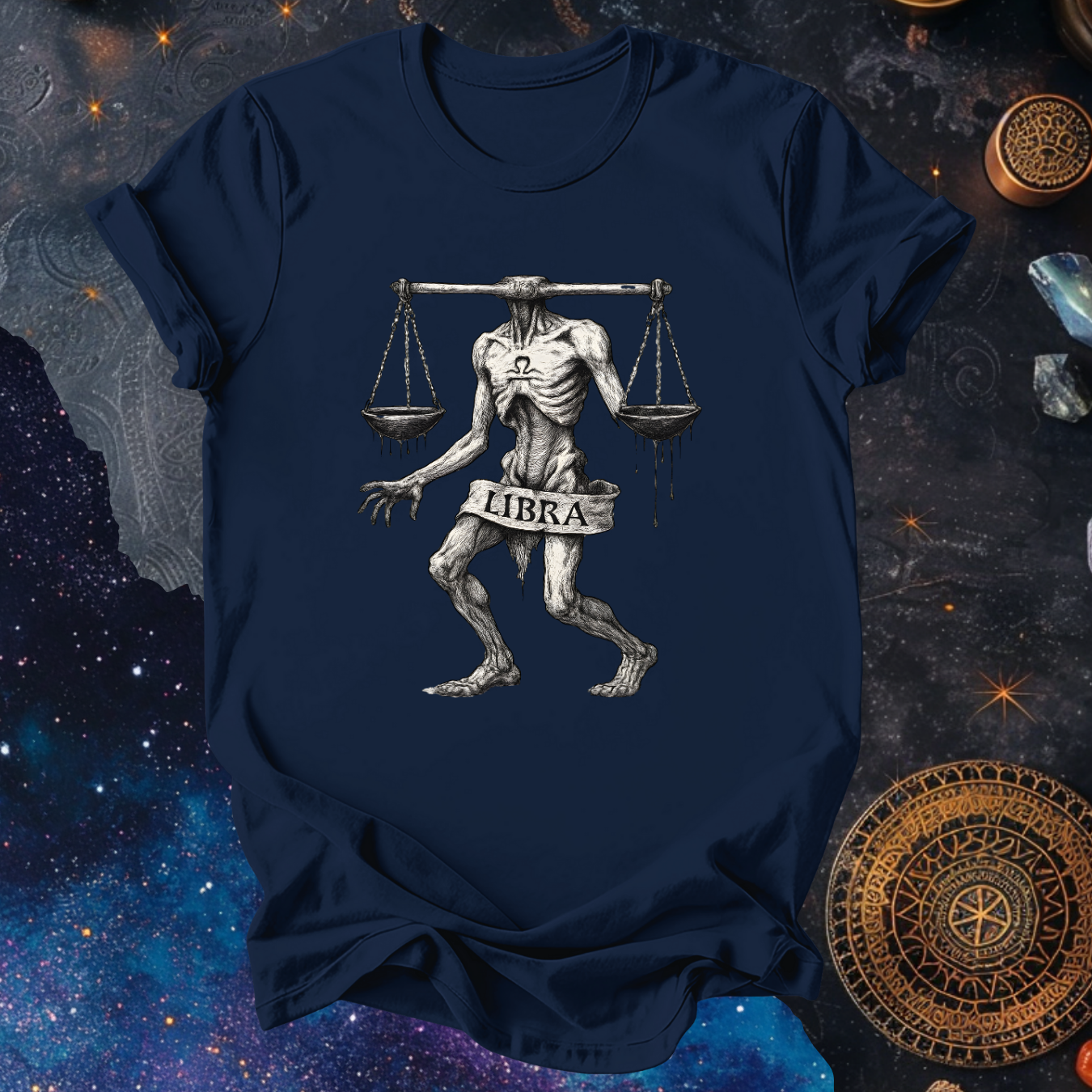 Libra The Unbalanced Scales| The Aberrations Series T-Shirt