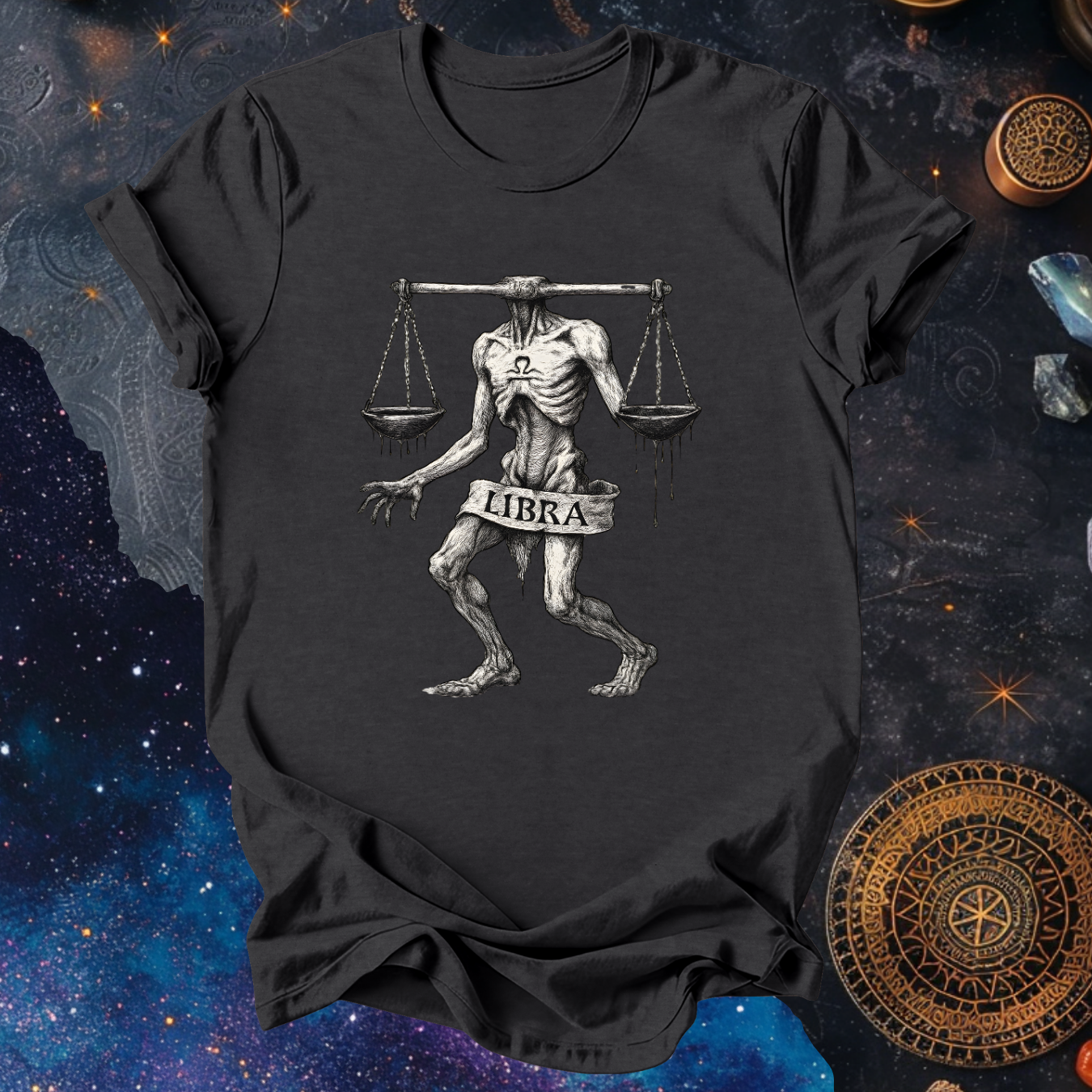 Libra The Unbalanced Scales| The Aberrations Series T-Shirt