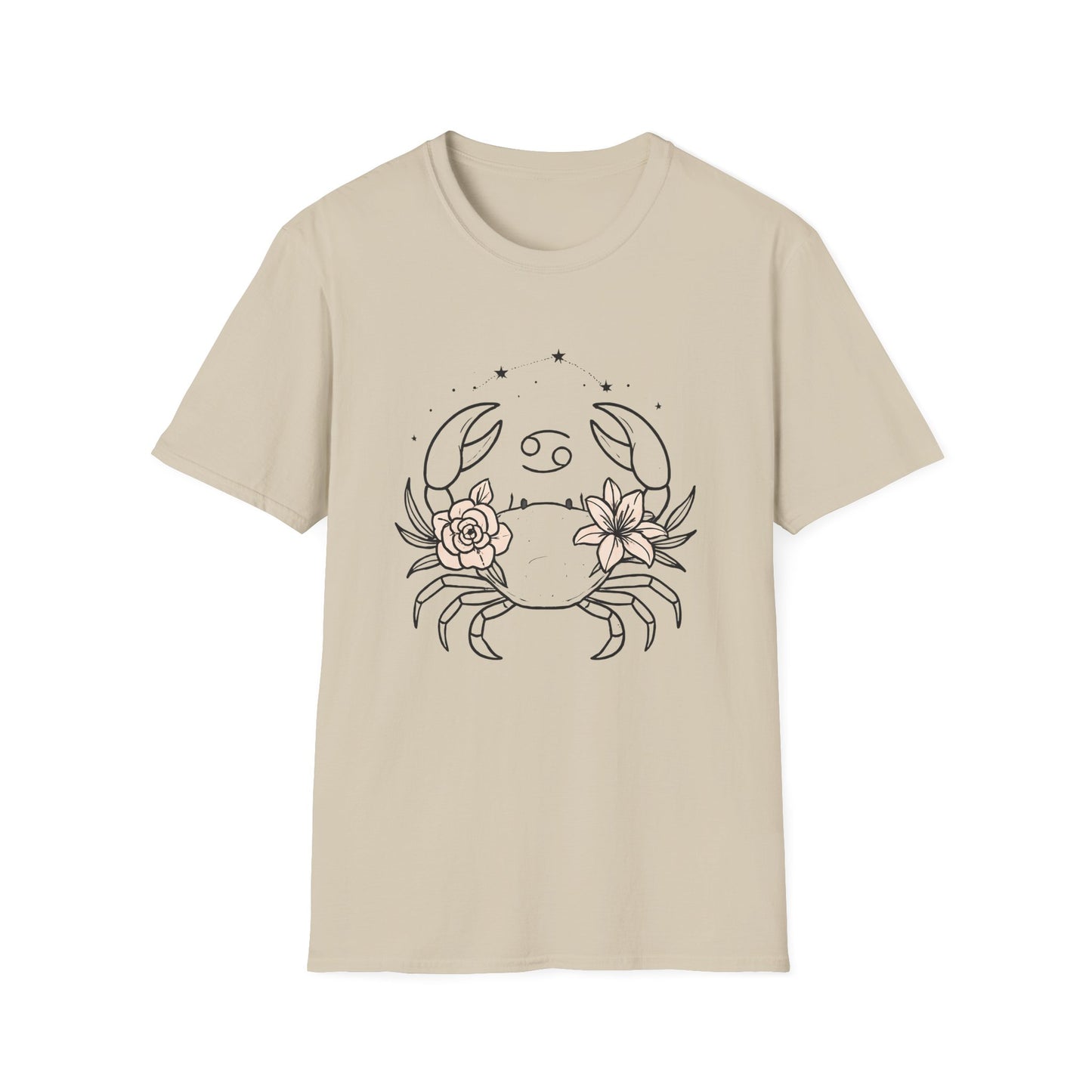 The Quiet Bloom Shield(Cancer) T-Shirt