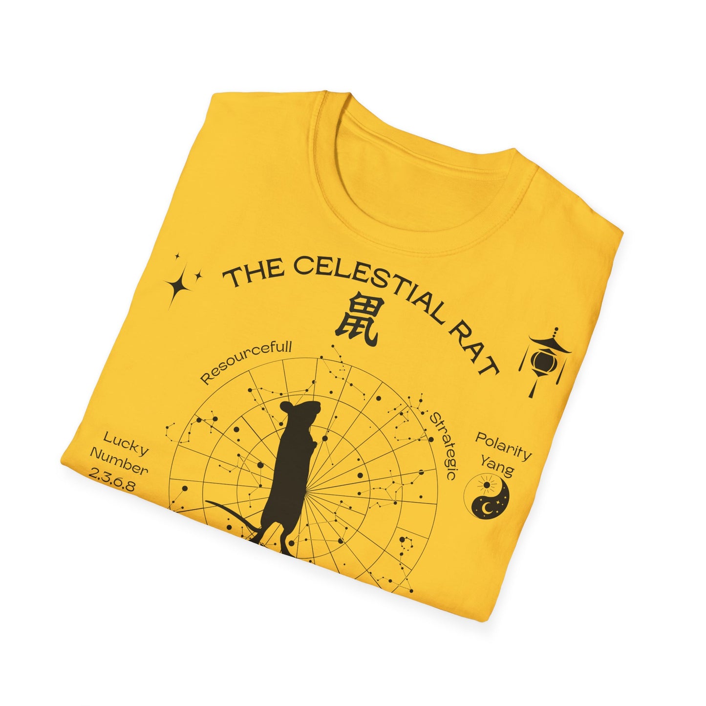 Chinese Zodiac (The Celestial Rat) T-Shirt