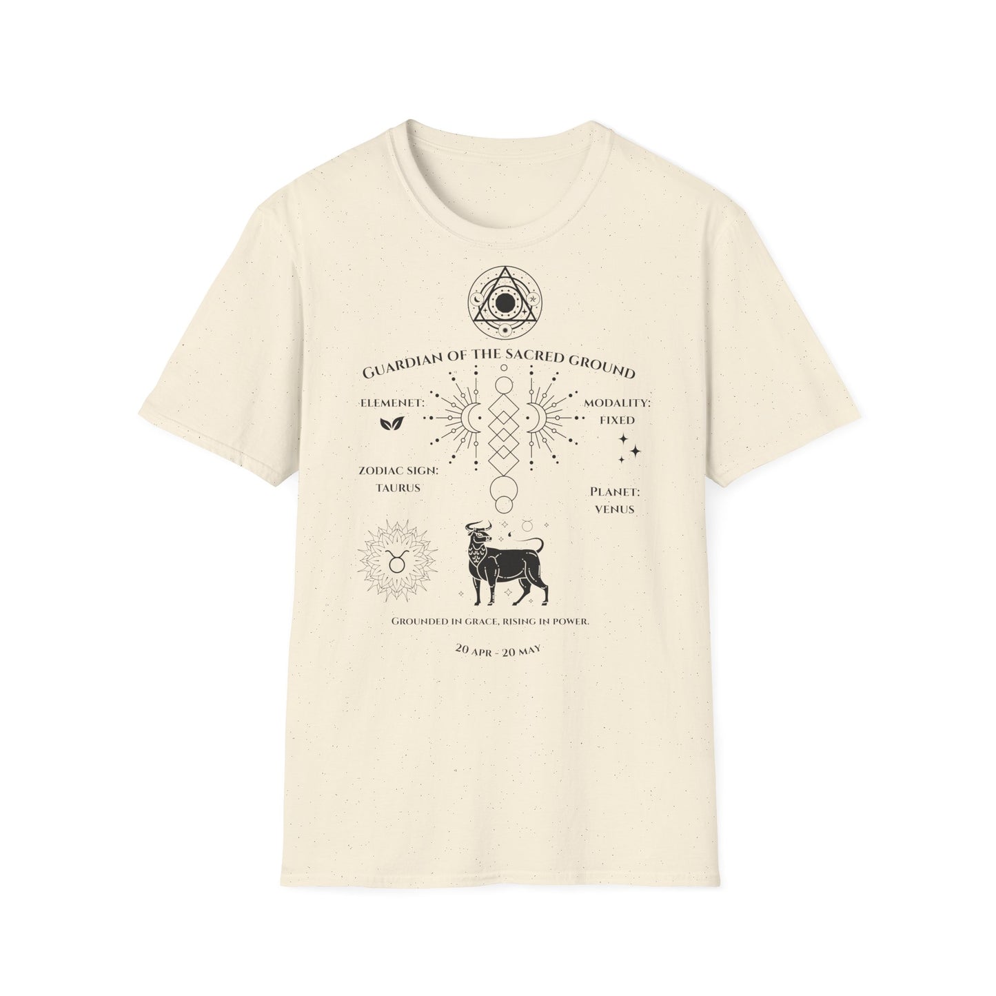Guardian Of The Sacred Ground (Taurus) T-Shirt