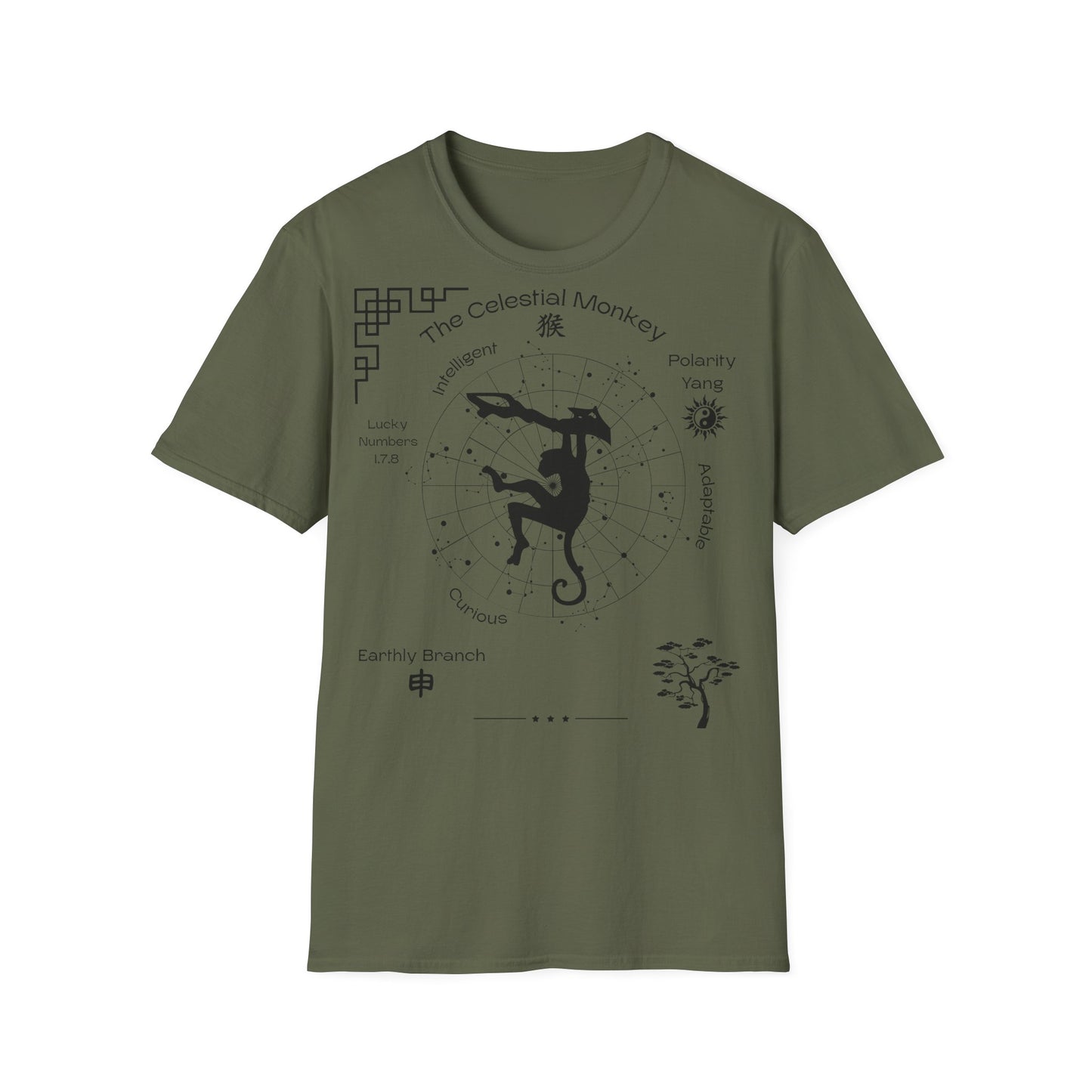 Chinese Zodiac (The Celestial Monkey) T-Shirt