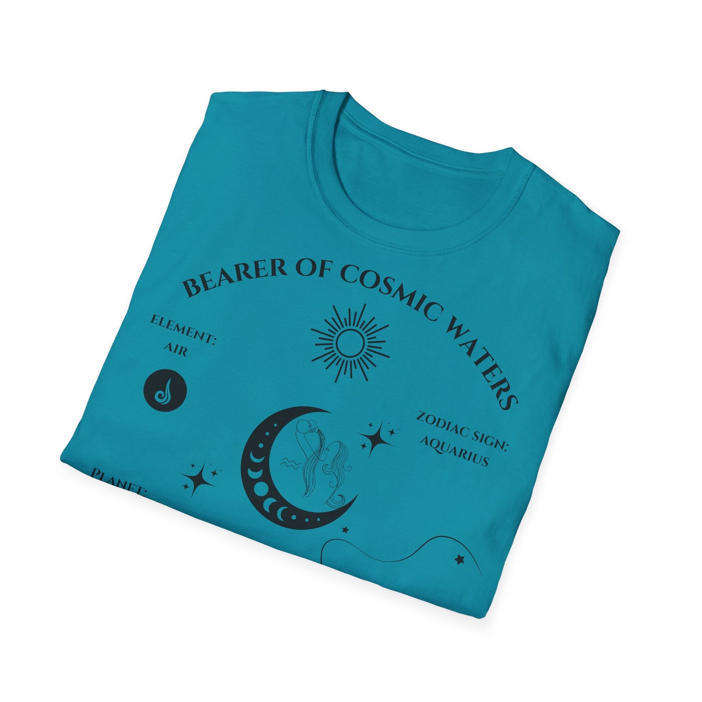 Bearer of Cosmic Waters (Aquarius) T-Shirt