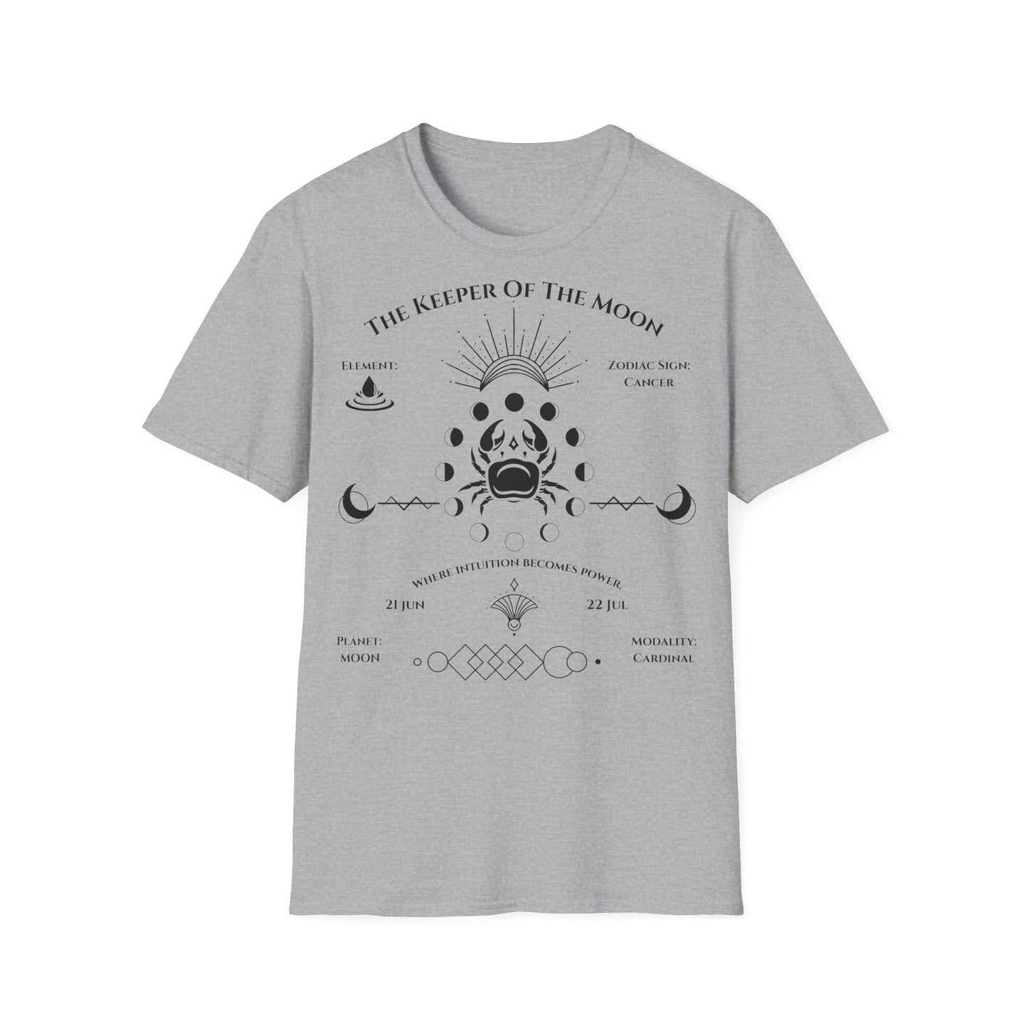 The Keeper of the Moon(Cancer)T-Shirt