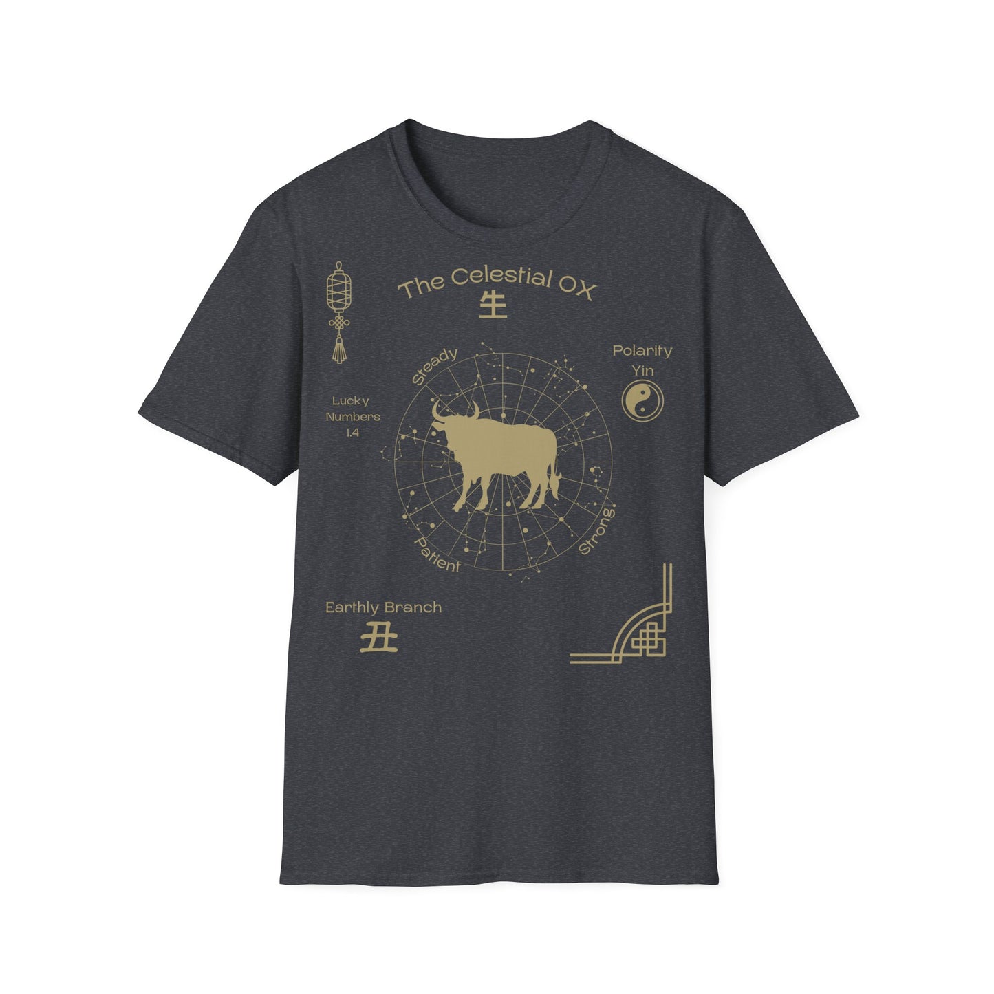 Chinese Zodiac -The Celestial Ox T-Shirt