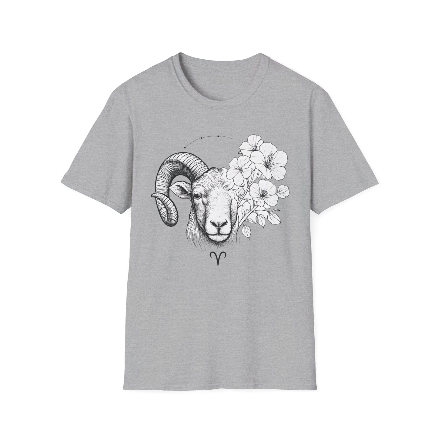 The Floral Ram (Aries) T-Shirt