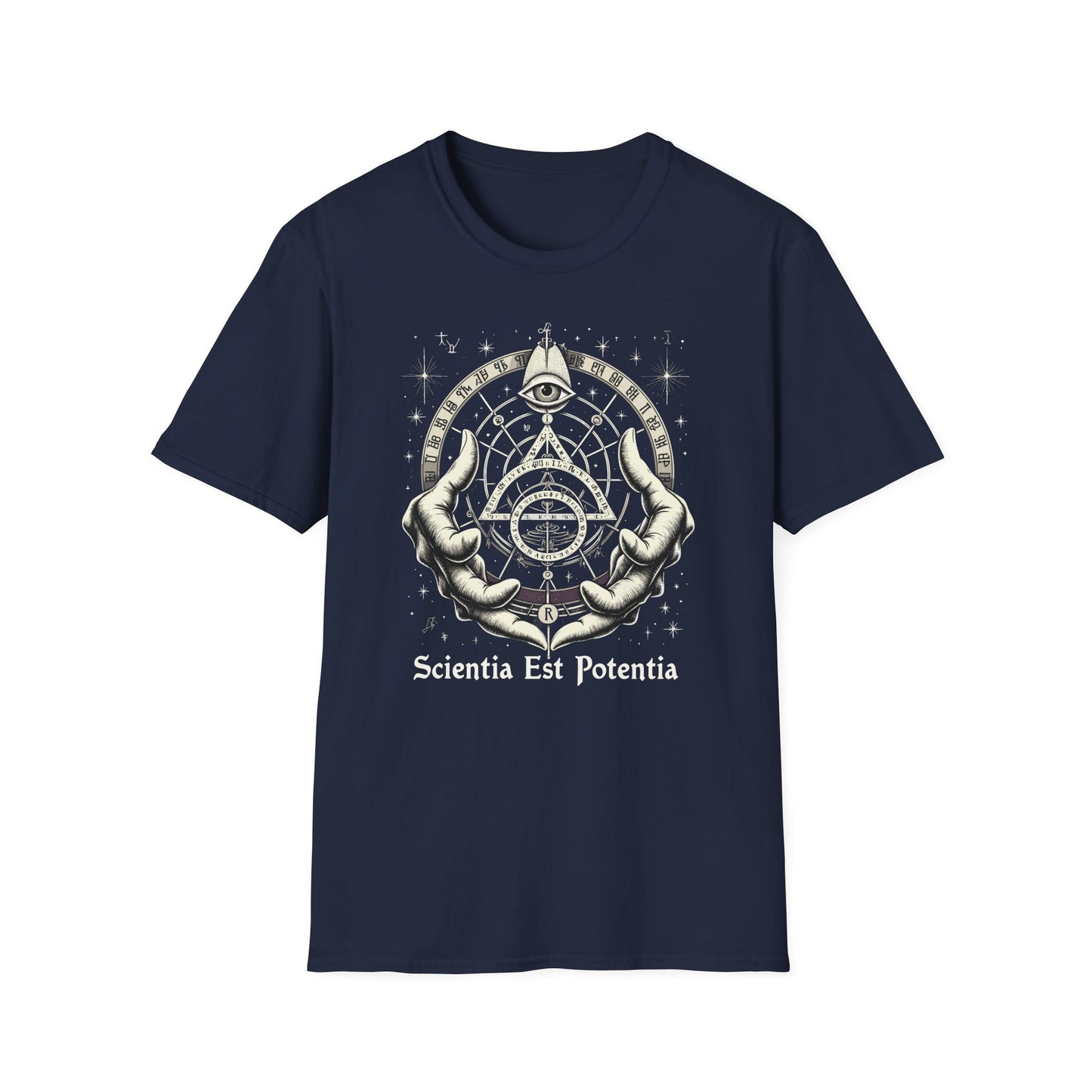 Mystic Eye (Sientia est Potentia) T-shirt