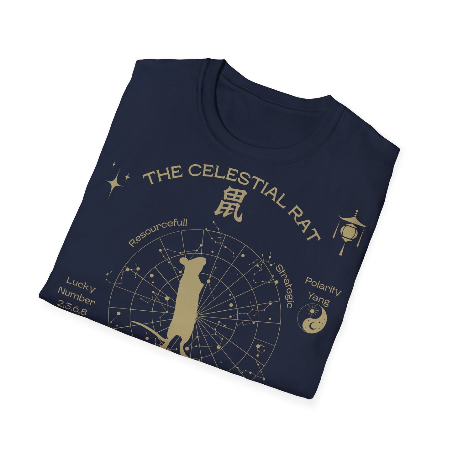 Chinese Zodiac (The Celestial Rat) T-Shirt