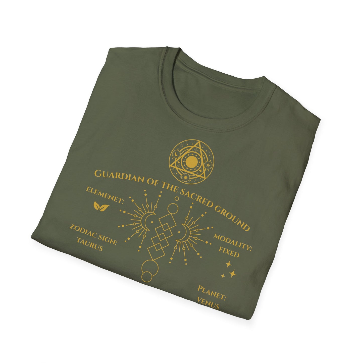 Guardian Of The Sacred Ground (Taurus) T-Shirt