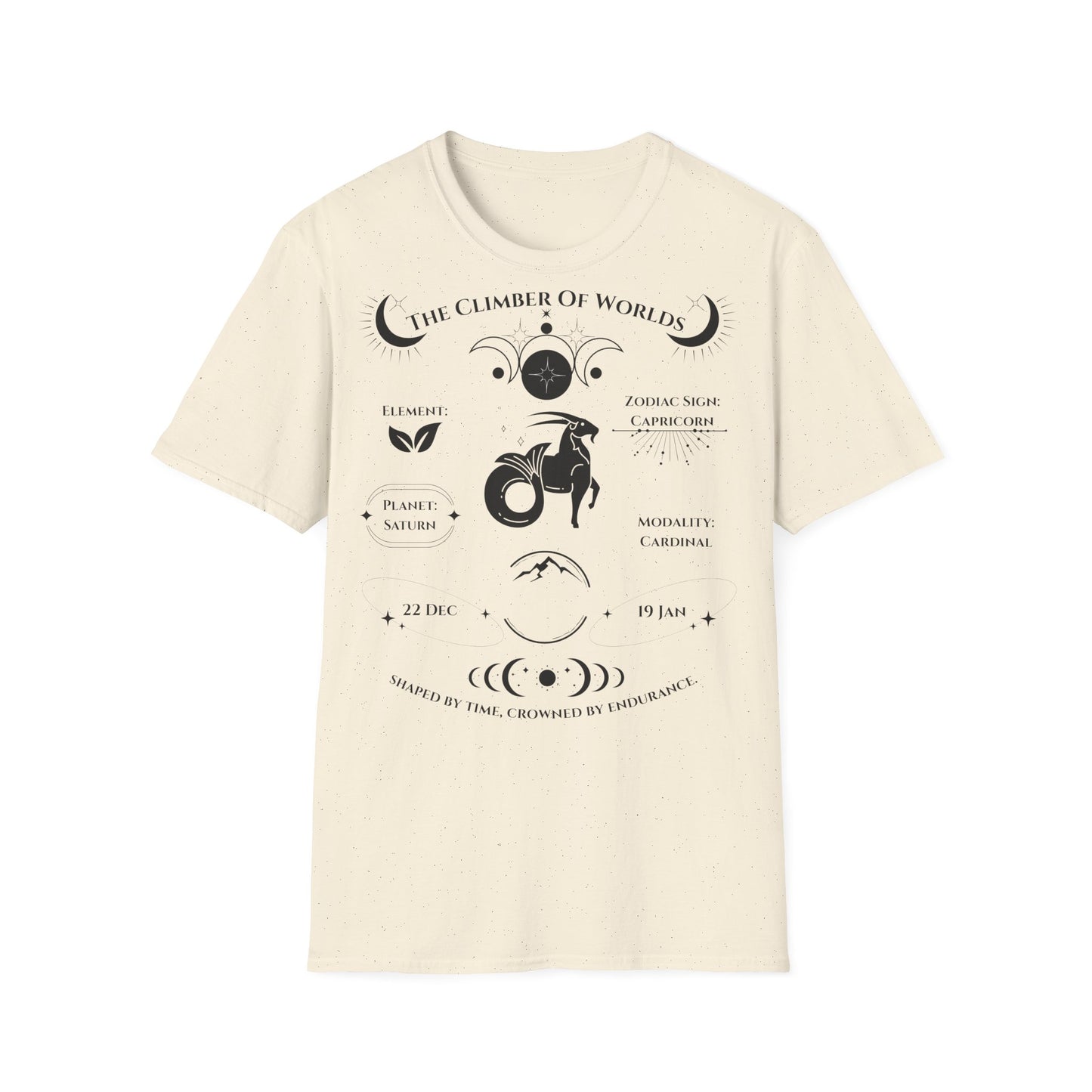 The Climber of Worlds (Capricorn) T-Shirt