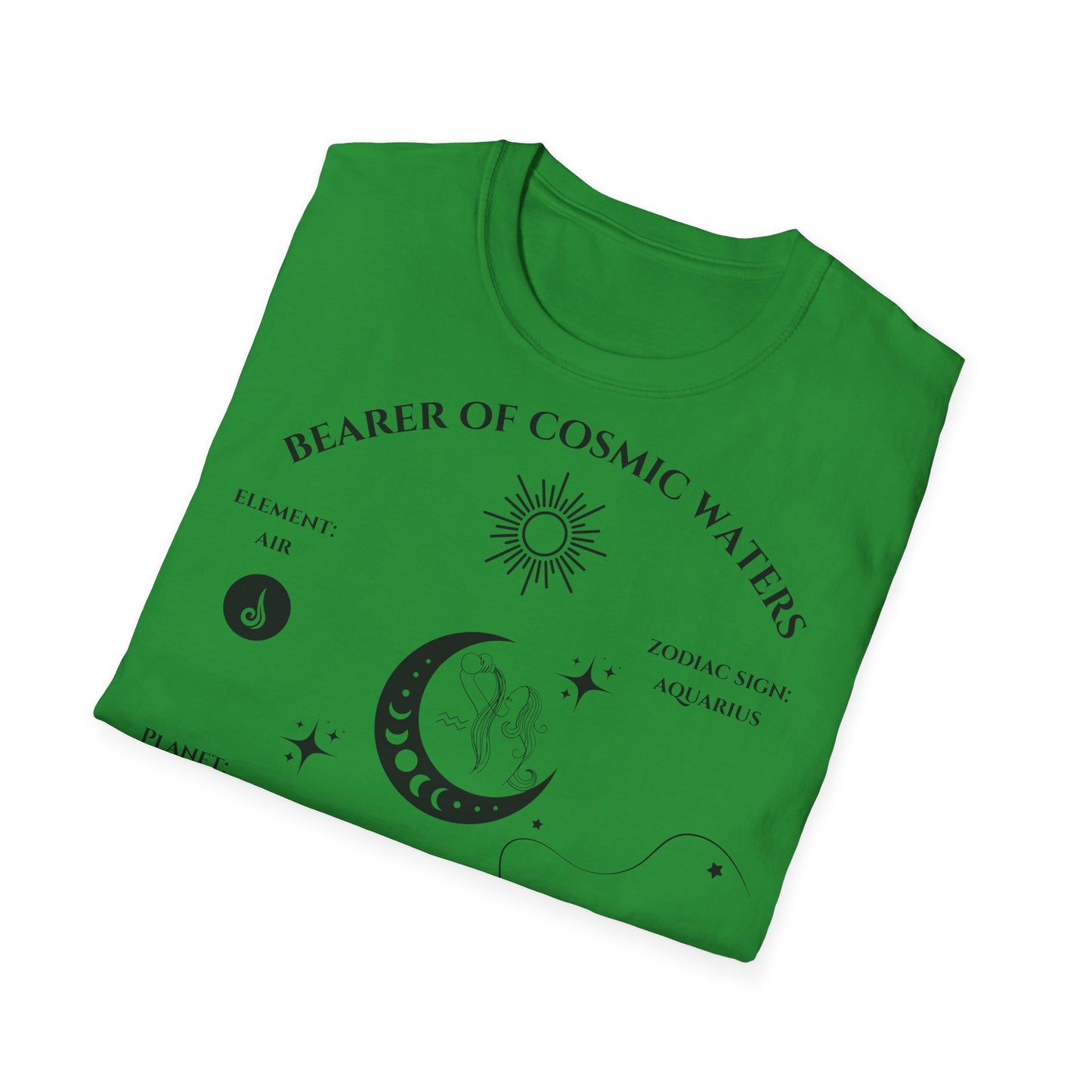 Bearer of Cosmic Waters (Aquarius) T-Shirt