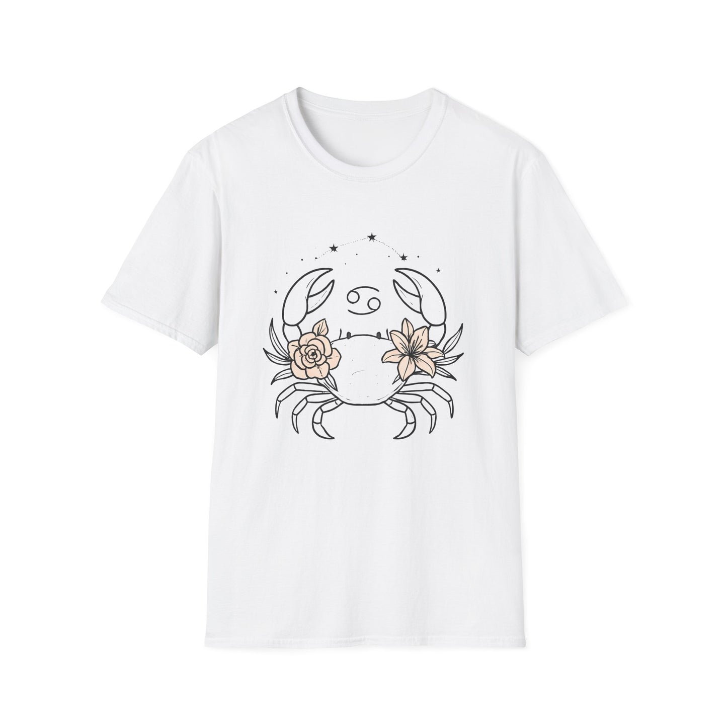 The Quiet Bloom Shield(Cancer) T-Shirt