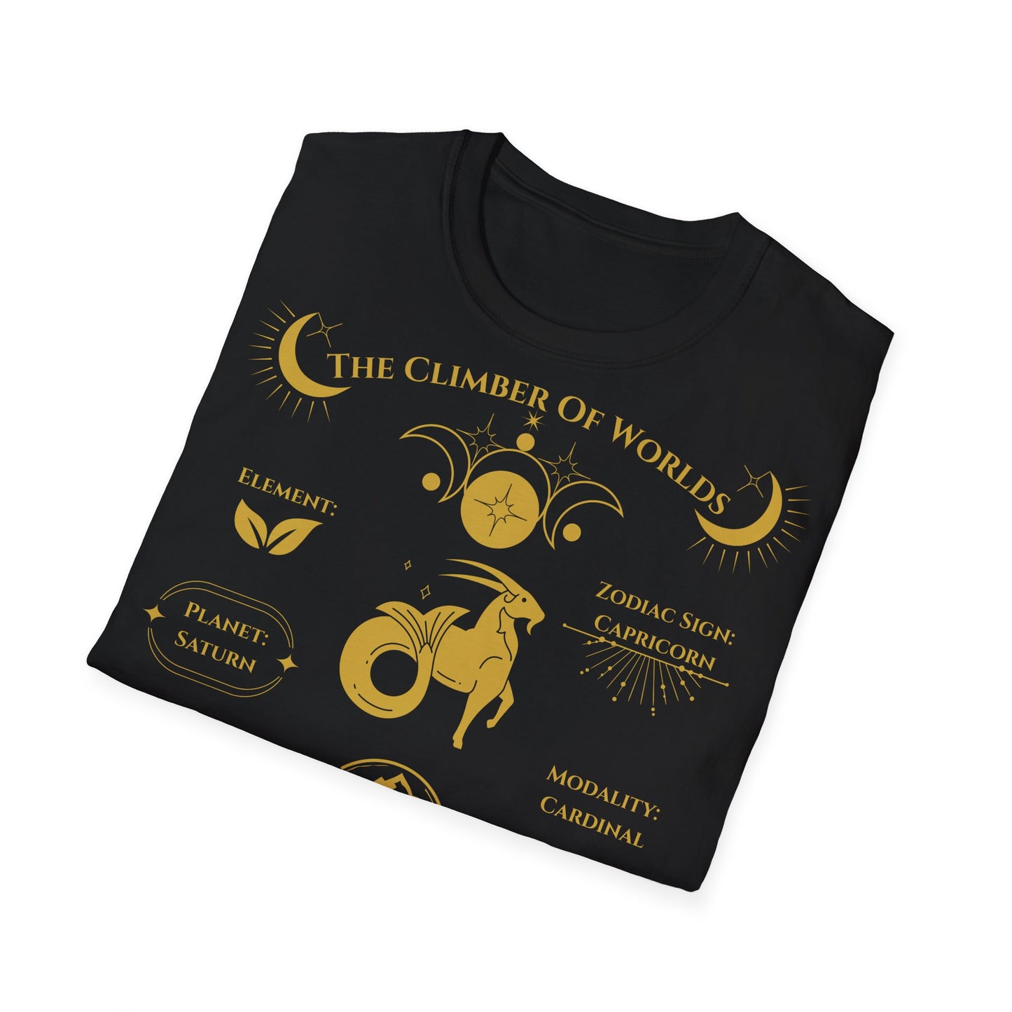 The Climber of Worlds (Capricorn) T-Shirt