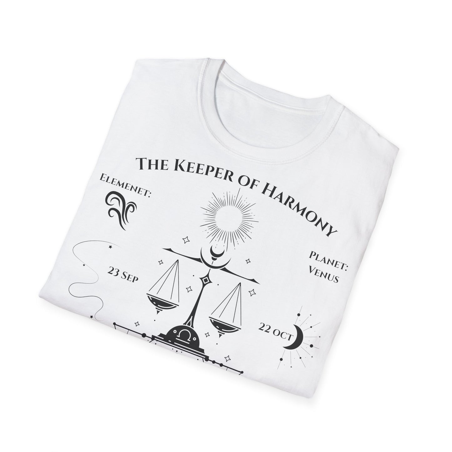 The Keeper Of Harmony(Libra) T-Shirt