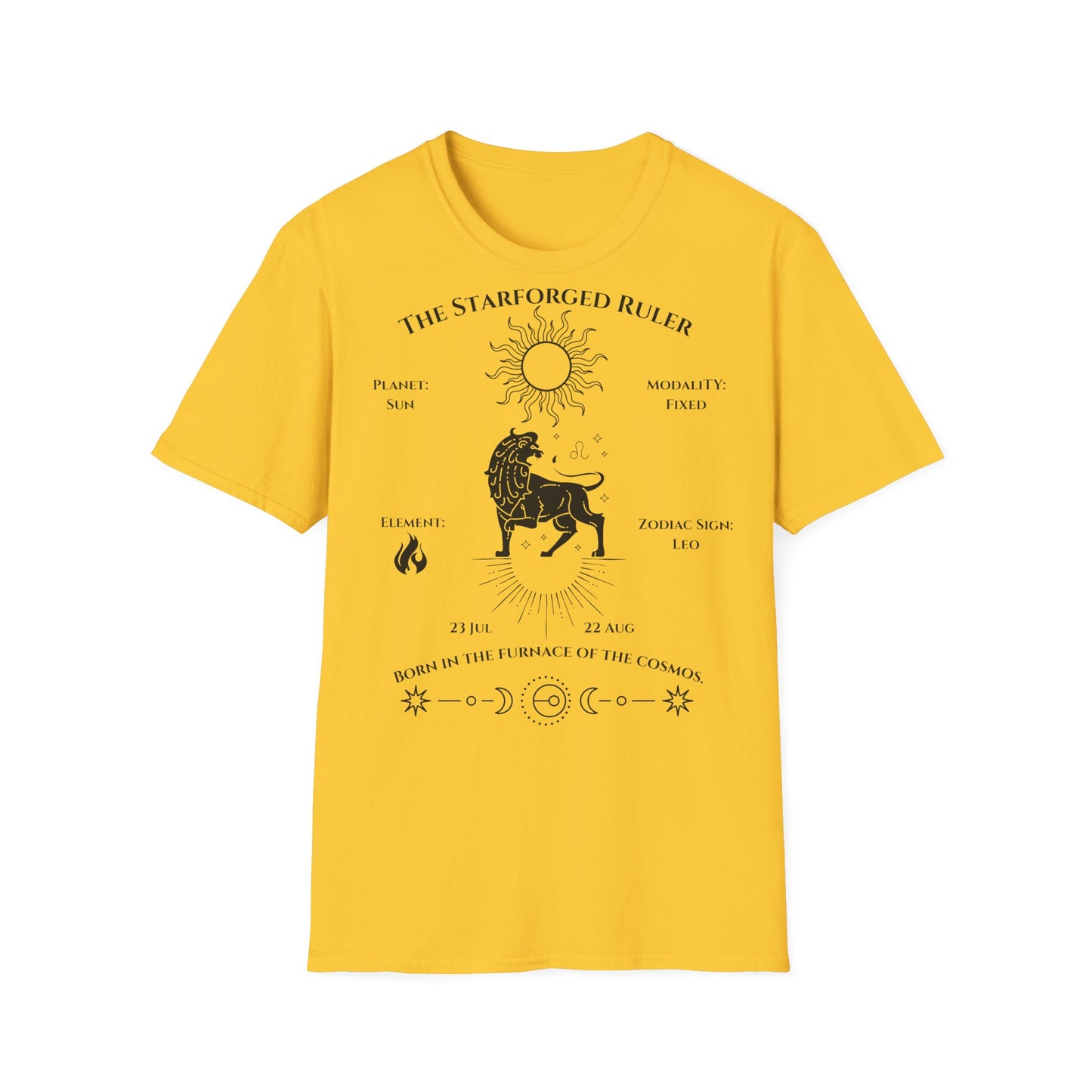 The StarForged Ruler (Leo)T-Shirt