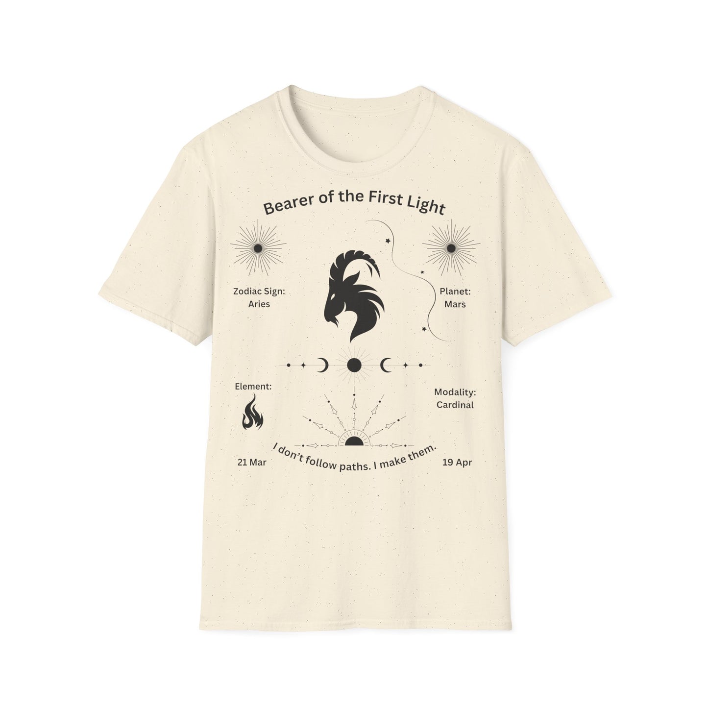 Bearer of The first Light(Aries) T-Shirt